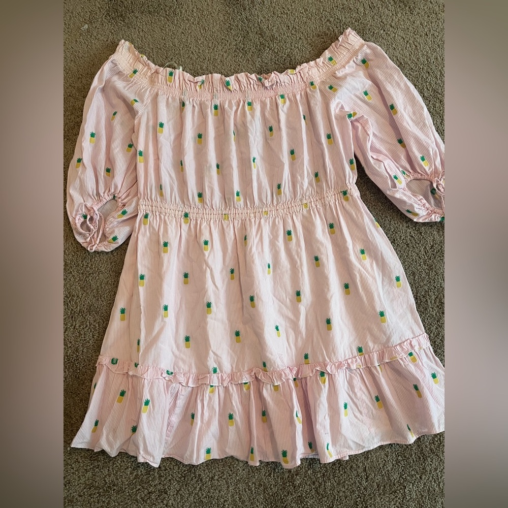 Pink Pineapple Kate Spade Dress